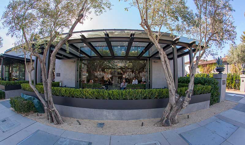 large commercial installation restoration hardware yountville